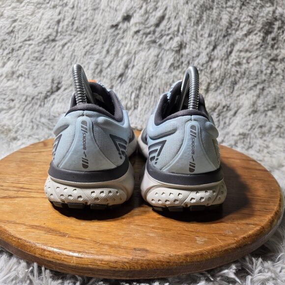 Brooks Ghost 13 Womens Size 9B Athletic Running Shoes Light Blue Casual Sneaker - Picture 10 of 13